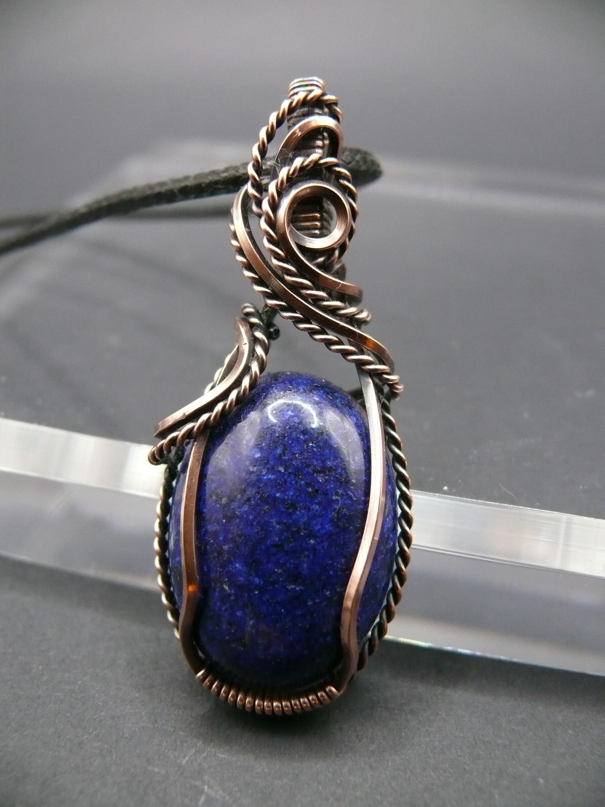 Blue Lapis Lazuli gemstone pendant