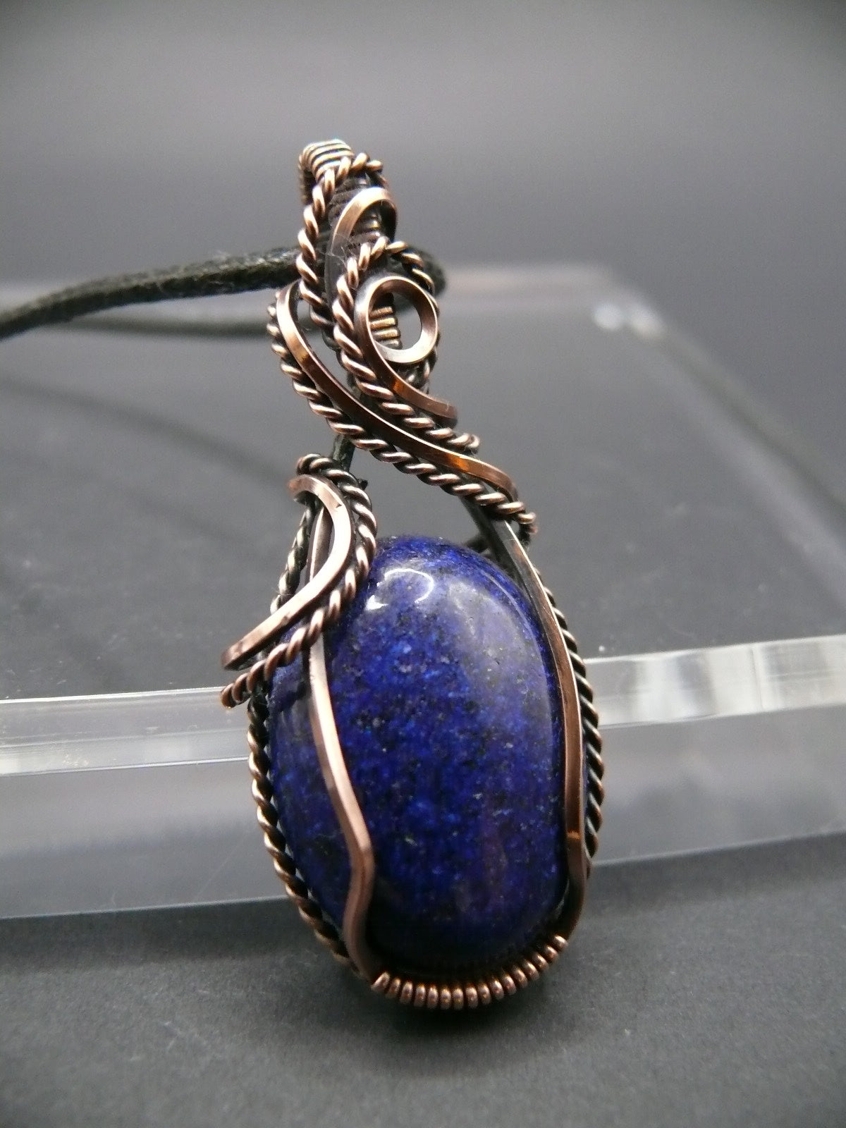 Blue Lapis Lazuli gemstone pendant