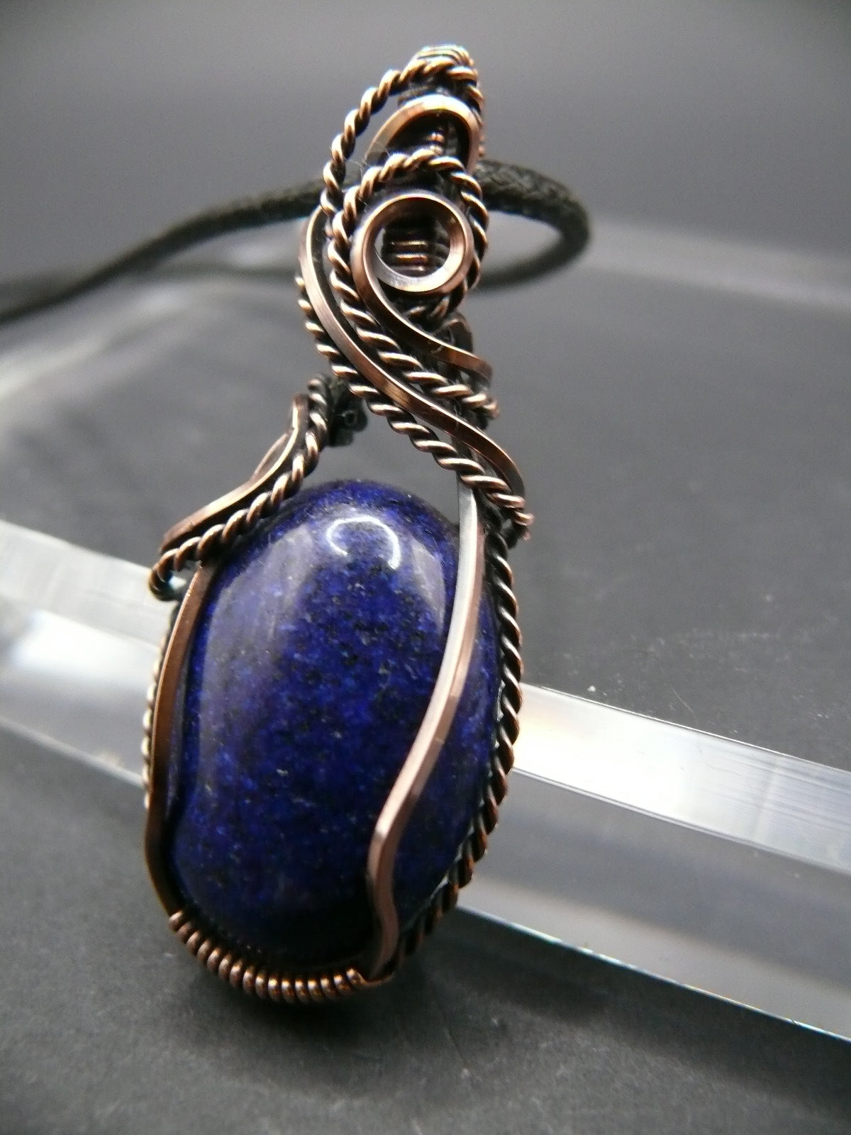 Blue Lapis Lazuli gemstone pendant