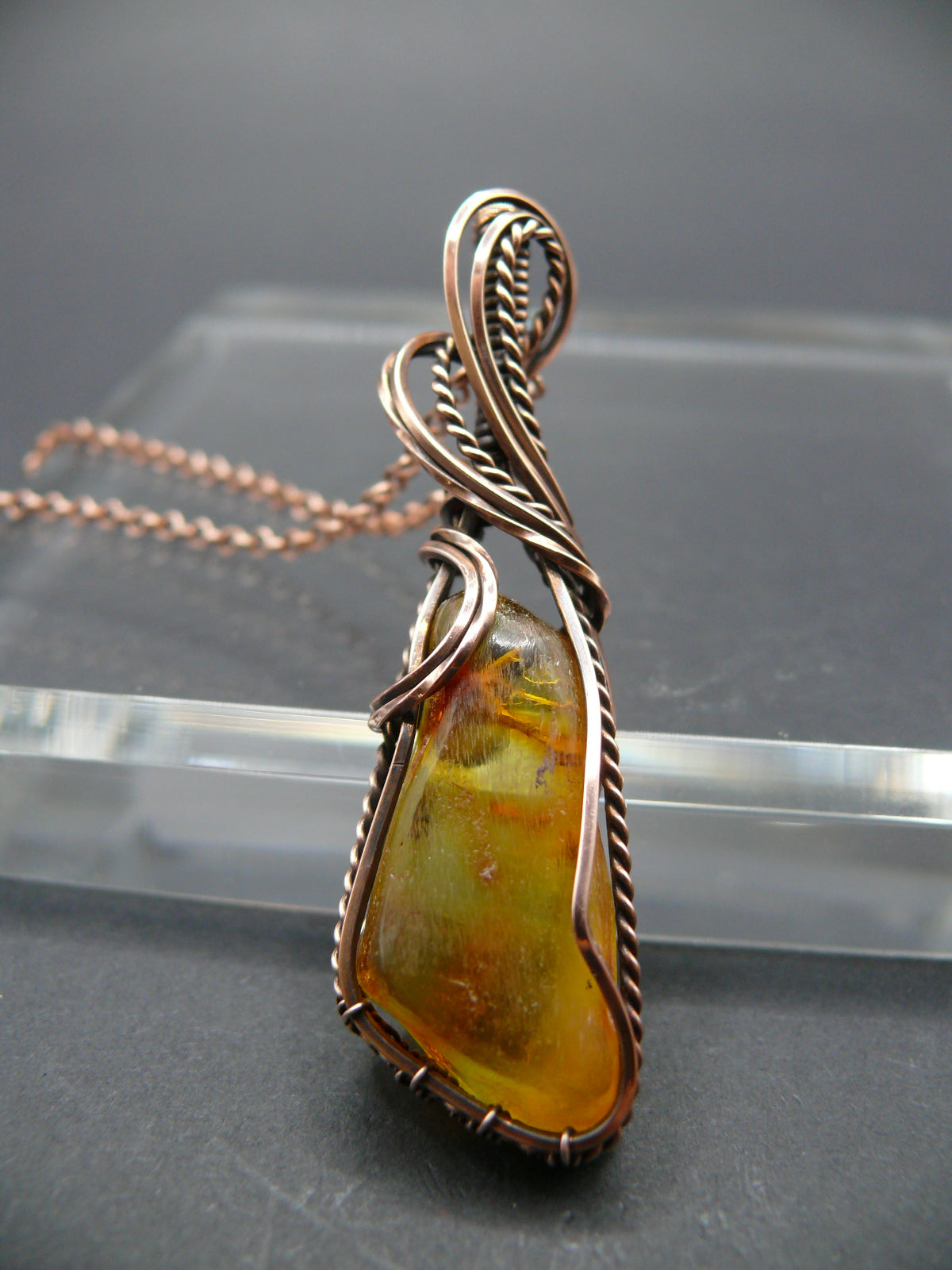 Baltic amber pendant