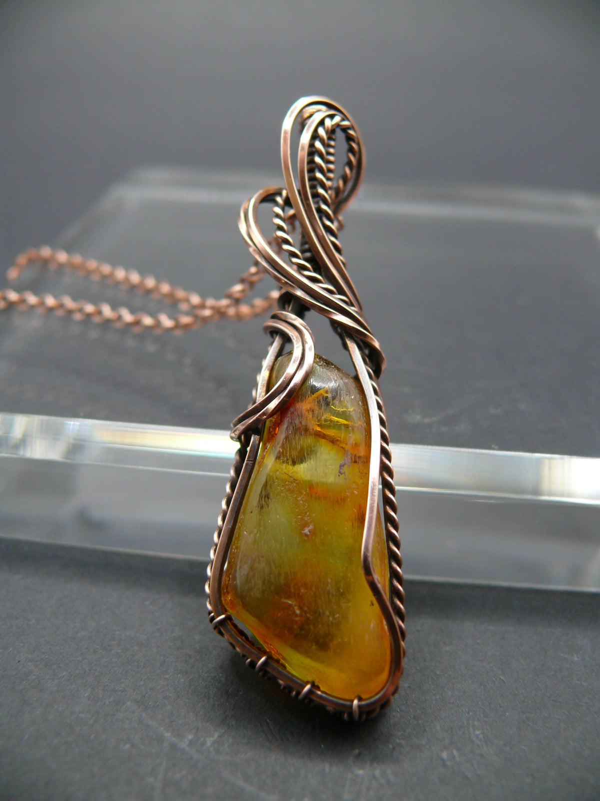 Baltic amber pendant