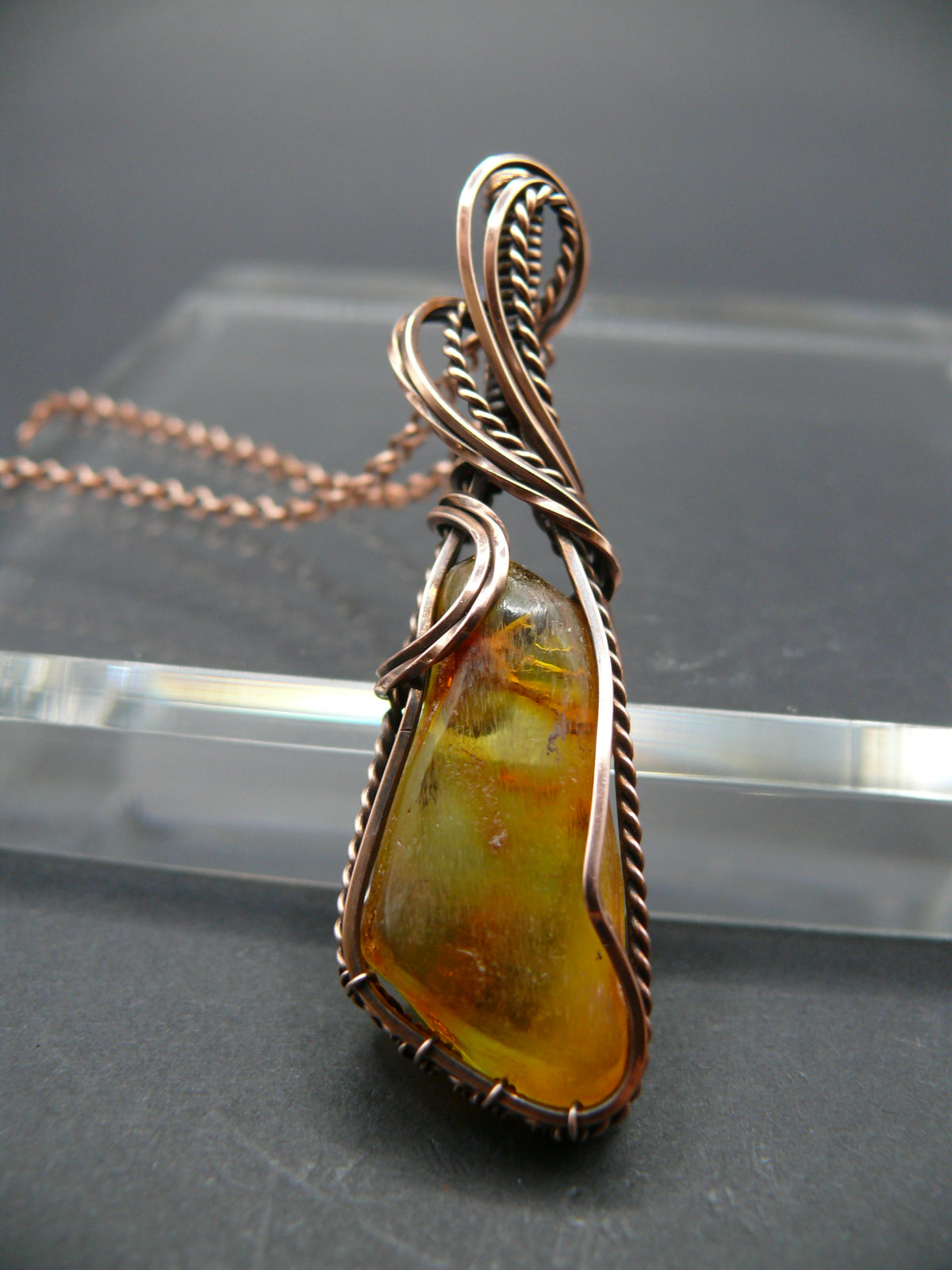 Baltic amber pendant