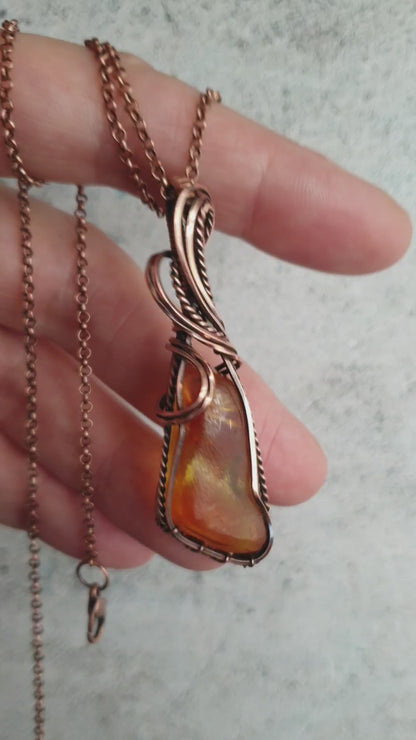 Baltic amber pendant